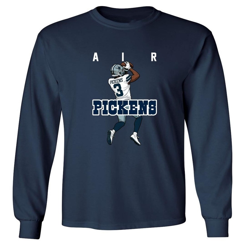 Long Sleeve George Pickens Air Cowboys Shirt